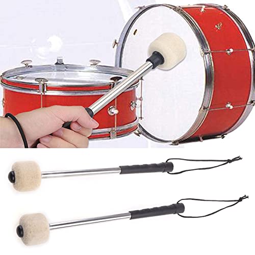 Baqueta para Tímpani con Mango de Acero Inoxidable y Cabeza de Fieltro miniatura 2