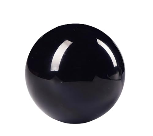 【ムイビエン】神秘的な自然の輝き 天然黒曜石 浄化用 パワーストーン 手のひらサイズで簡単に持ち運び (3cm) - ノーブランド品 - 商品画像