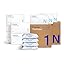 Size 1 (198 Count) + Size N (93 Count) + Wipes (4 Pack)