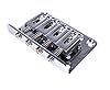 4-string Chrome Hard-tail Bridge for Cigar Box Guitars Electric Ukulele & More #2