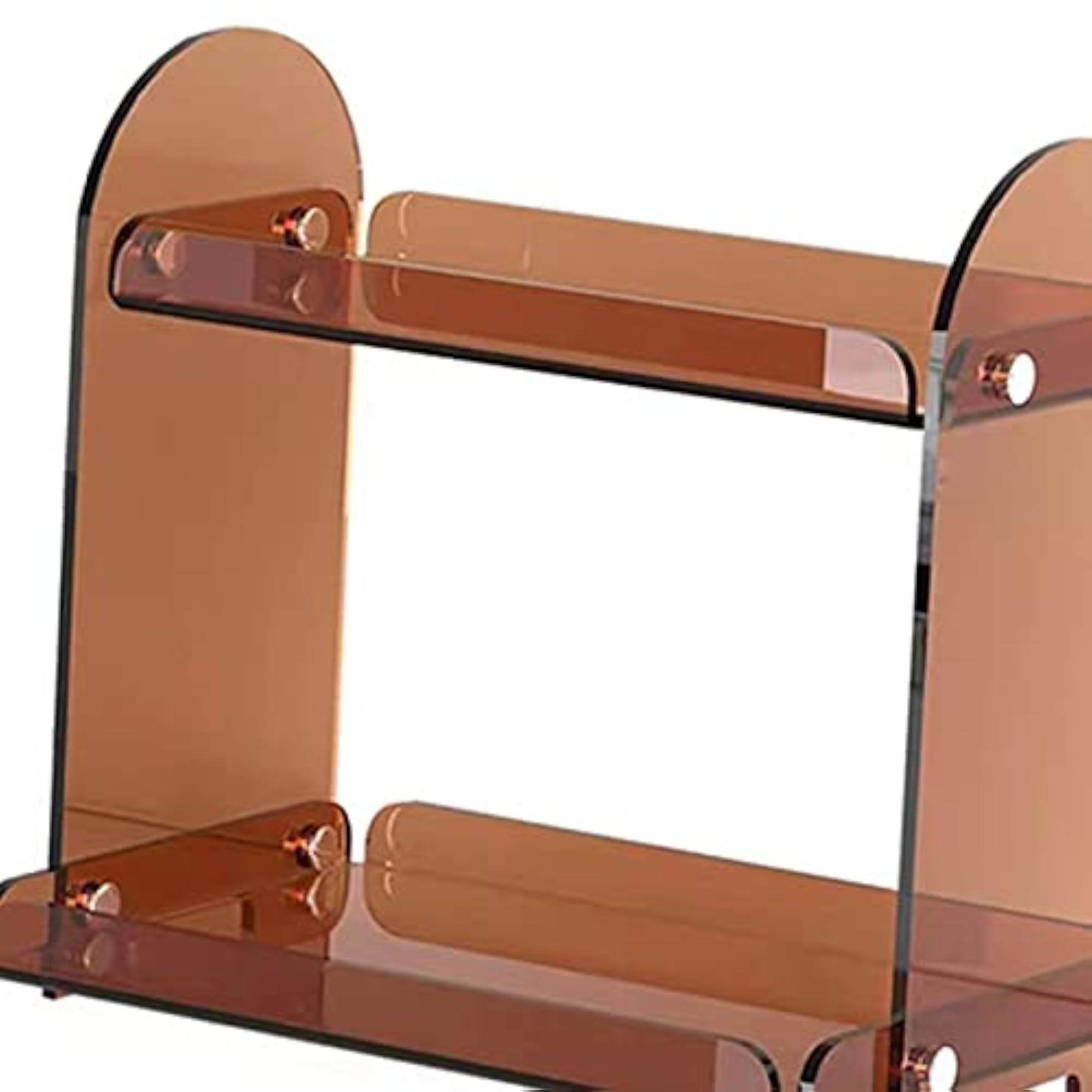 2 Tiers Makeup Perfume Organizer Display Stand Shelf