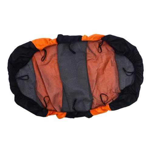 Housses de siège auto universelles protection classique orange 8pcs