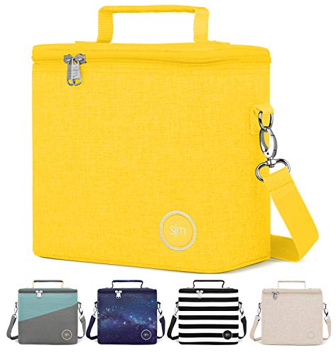 Simple Modern Lunch Bag for Women, Men, Work | Reusable Insulated Cooler Box Tote | Blakely Collection | 4 Liter, Sunshine