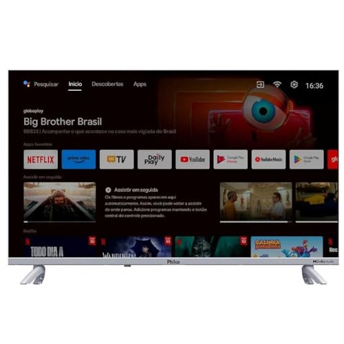 Smart TV 32” Philco PTV32G23AGSSBLH Android TV LED