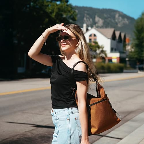 Image of Sherpani Vale, Anti Theft Versatile Crossbody Bag, Fashion Tote Bag, Travel Shoulder Bag, Designer Handbag for Women
