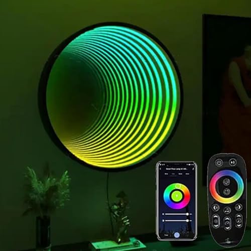 Regalo perfetto: che si tratti di una cena romantica, di una serata accogliente o di una festa vivace, le nostre luci a tunnel a specchio infinito ti coprono. Questa lampada a specchio infinito è adatta anche per camerette, camere da letto, matrimoni, feste, club, ristoranti, bar, hotel, ecc.