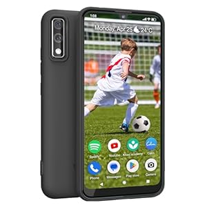 Teracube Thrive Kids Smart Phone – Safe Android Phone for Kids & Teens with Parental Controls, Block/Limit Social Media and Internet, GPS, Talk & Text, Spam Blocker (Monthly Plan Required)