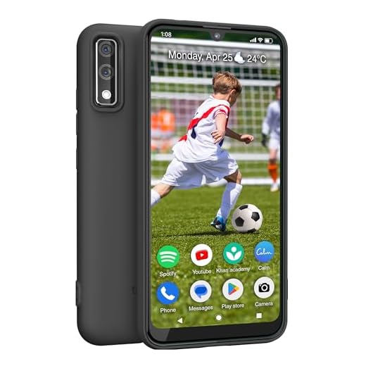 Teracube Thrive Kids Smart Phone – Safe Android Phone for Kids & Teens with Parental Controls, Block/Limit Social Media and Internet, GPS, Talk & Text, Spam Blocker (Monthly Plan Required)