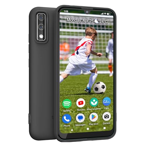 Teracube Thrive Kids Smart Phone – Safe Android Phone for Kids & Teens with Parental Controls, Block/Limit Social Media and Internet, GPS, Talk & Text, Spam Blocker (Monthly Plan Required)