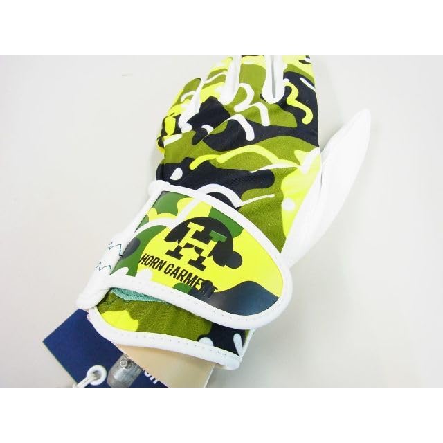 MARK&amp;LONA - HORNGARMENTホーンガーメントWelldoneGlove左グローブM緑黄 Amazon.co.jp: HORNGARMENTホーンガーメントWelldoneGlove左