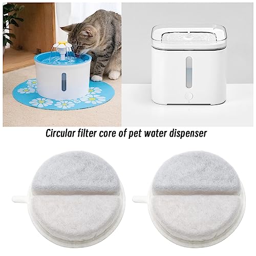OTOTEC 12PCS Pet Water Fountain Filters Compatible with Nugget Compatible with Nugget Lite Water Fountain Replacement Filters Cat Dog Water Dispenser Filters - Image 2