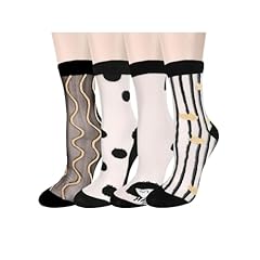 4 Pack-black Striped Polka Dot Portrait