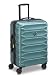 DELSEY Paris Check-in Koffer für Damen und Herren | mittelgroßer Trolley 44 x 28 x 68 cm aus hochwertigem, robustem Polycarbonat Material | Erweiterbar & Teleskopgriff| Meteor Serie