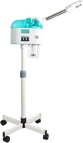 FBKPHSS vaporizador facial nano iónico de un solo tubo portátil vaporizador térmico 2 en 1 salón spa facial hidratante belleza humidificador para el