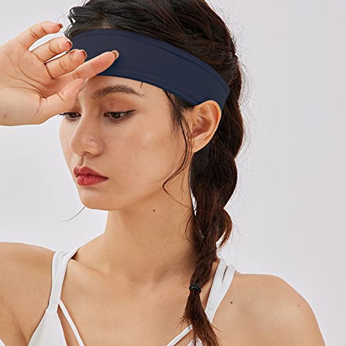 Donleeving 10 Pack Headbands For Women Solid Colors Non-Slip Head Wraps Thin Workout Yoga Running Sports Elastic Hair Bands For Short Hair Soft Hairwrap Hair Accessories For Women #TOP4