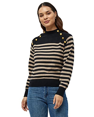 Peppercorn Rosalia Pull rayé, Black St, UK7 / 41EU / US8 Femme Cover