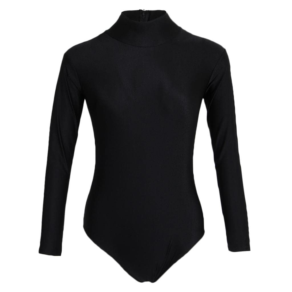 Unisex One Piece Swimsuits Zip Back Rashguard Long Sleeve Bathing Suits XL | Clothing, Shoes & Accessories | Womens Clothing | Swimwear Black-image-42