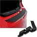Yleternal Rear Bumper Protector, Rear Bumper Guard Black Rubber Scratch Durable and Flexible Non-Slip, Rubber Bumper Protector for SUV/Cars, Easy D.I.Y. Installation(35.8Inch)