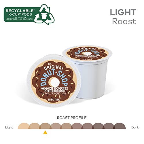 The Original Donut Shop Cookie Dough So Delicious, Keurig Single Serve K-Cup Pods, Flavored Coffee, 72 Count - image 4