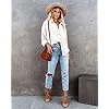 MIHOLL-Women-Corduroy-Long-Sleeve-Button-Down-Collared-Shirt-Jacket-Tops MIHOLL Womens Corduroy Button Down Shirts Casual Long Sleeve Jacket Oversized Boyfriend Blouses Tops with Pockets