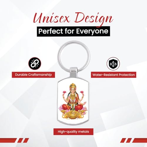 Image of Stylish Metal Keychains with Permanent Glossy Print - Inspirational Quotes & Spiritual Designs - Perfect Key chains for loved ones, Personal Use, Gifts & Return Gifts