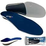 Slimflex Carbon Supination Orthotic Insoles | Orthotic Therapy Device for Supinators with Full Lateral Control | Prevents Foot Rolling Outwards and Supports Arch