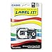 Label Printer Iron-On Transfer Tape, 18mm, Black on White