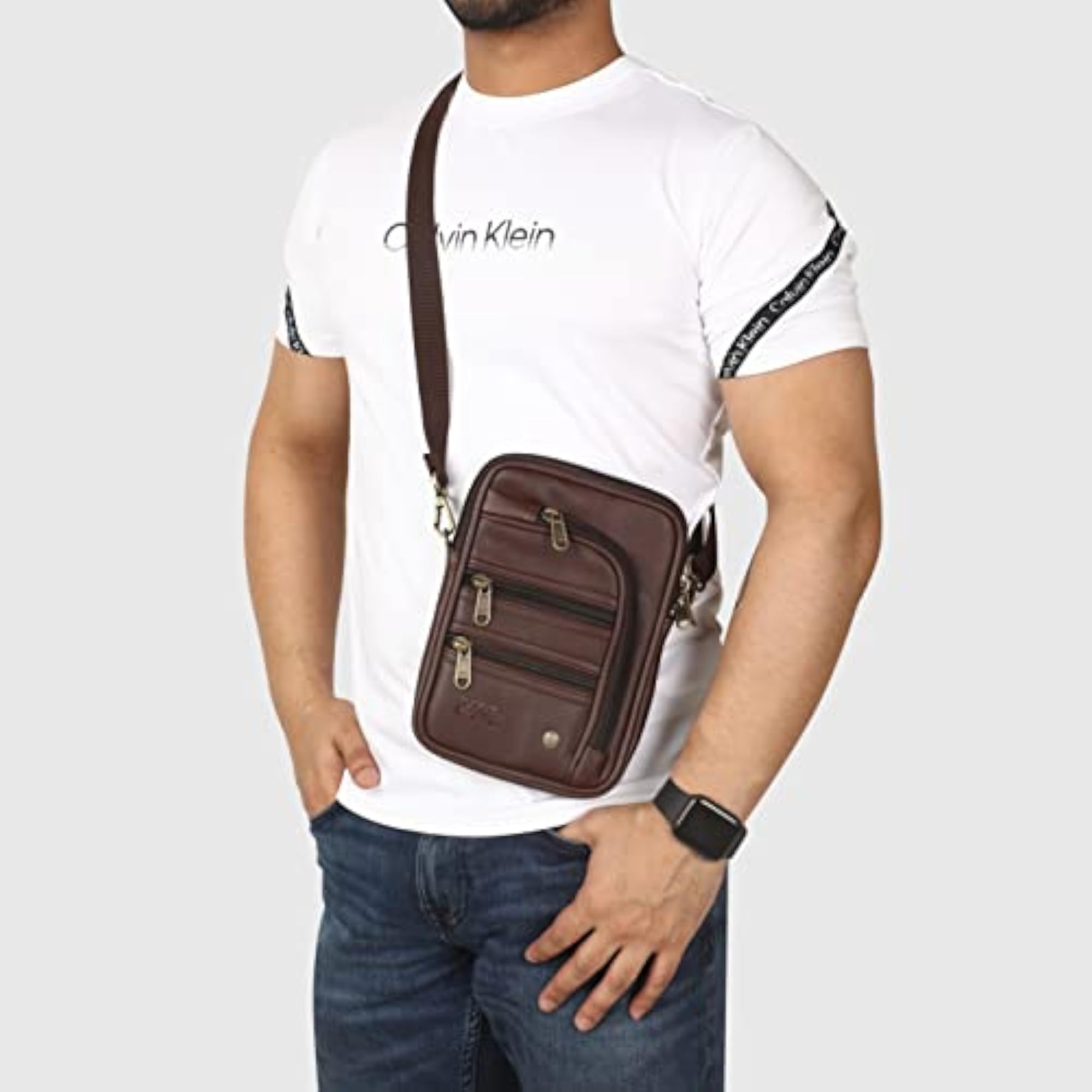 Elegant Messenger Sling Bag for Men