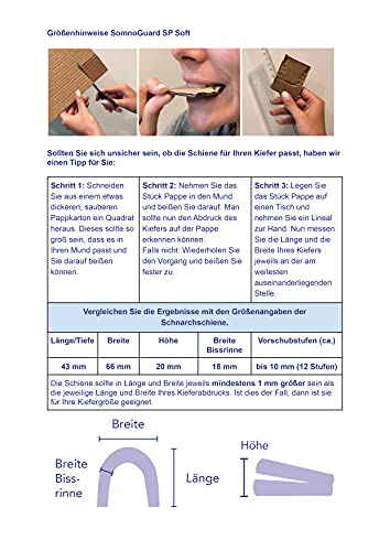 SomnoGuard SP Soft - Premium Anti-Schnarchschiene - effektiver Schnarchstopper - (SomniShop Set) – Bild 6