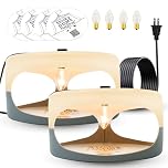 ASPECTEK Sticky Dome™ Flea Trap – 2 Pack | Indoor Insect Trap with 2 Sticky Discs, Odorless (White)