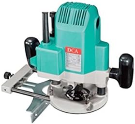 DCA M1R-FF-12 Corded Electric Plastic Wood Router, Green