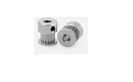 novo3d.in Motor Pulley 6mm belt width GT2 timing pulley 20 tooth 5mm/6.35mm/8mm bore for 3d printer stepper motor 1/2/4 pcs