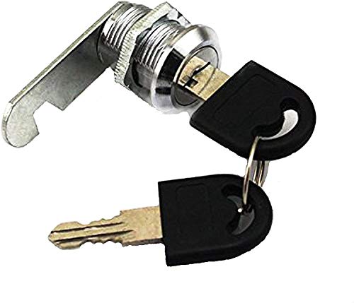 Doutop Cam Lock Key Cabinet Lock Cupboard Locks for Mailbox Drawer Kitchen Cupboard 16mm 20mm 25mm 30mm with 2 Keys