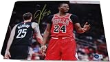 JAVONTE GREEN signed (CHICAGO BULLS) autographed 11X14 photo BECKETT BH058680 - Autographed NBA Photos