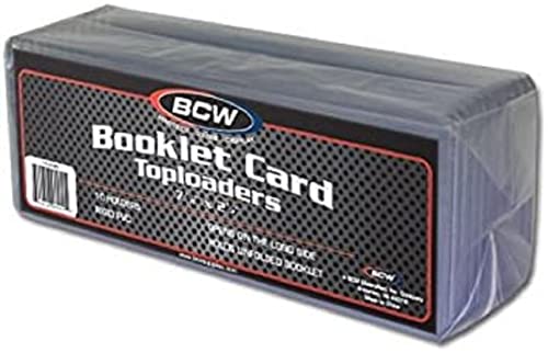 BCW Topload Holder - 10 ct | Protect & Display Trading Card Collection | Rigid Individual Holders | Compatible with Graded Card Box