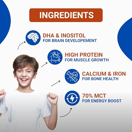 Image of PediaGold Nutrition Mix Powder for Children | For 2-14 Years | Chocolate - 400g | Zero Sucrose | 6g protein per serving | Supports Overall Health, Boosts Immunity | Nutritional Supplement for Kids