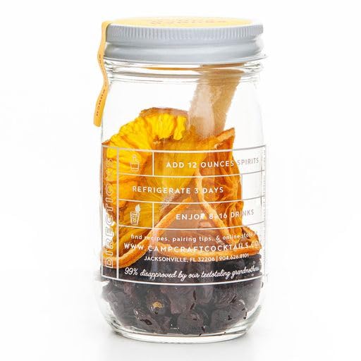 Miniatura 6 de Camp Craft - Mezcla de cóctel - Brunch Punch  Kit de infusión de mezcla de bebidas premium con frutas deshidratadas, hierbas y azúcar vegano
