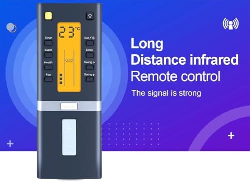 Image of BLACKSHEEP Compatible for IFB AC Remote Original 204 Model Suitable for Split and Window Air Conditioner of 1 1.5 2 Ton IFB ac - Match Exactly with Existing Model of IFB Remote Control