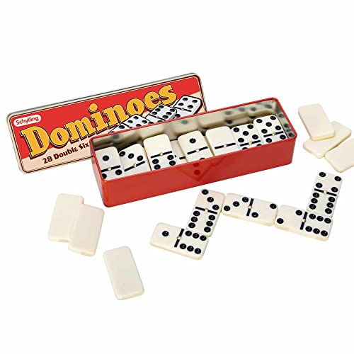Dominó Schylling Double Six, 28 fichas