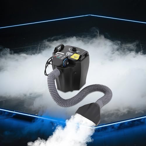 Máquina de humo con hielo seco de 3500 W, 110 V con control inteligente de temperatura | Máquina de humo de bajo nivel, gran capacidad: tanque de 2,6 galones de agua y 11 libras de hielo seco, para escenario, fiesta, DJ, boda y concierto miniatura 5