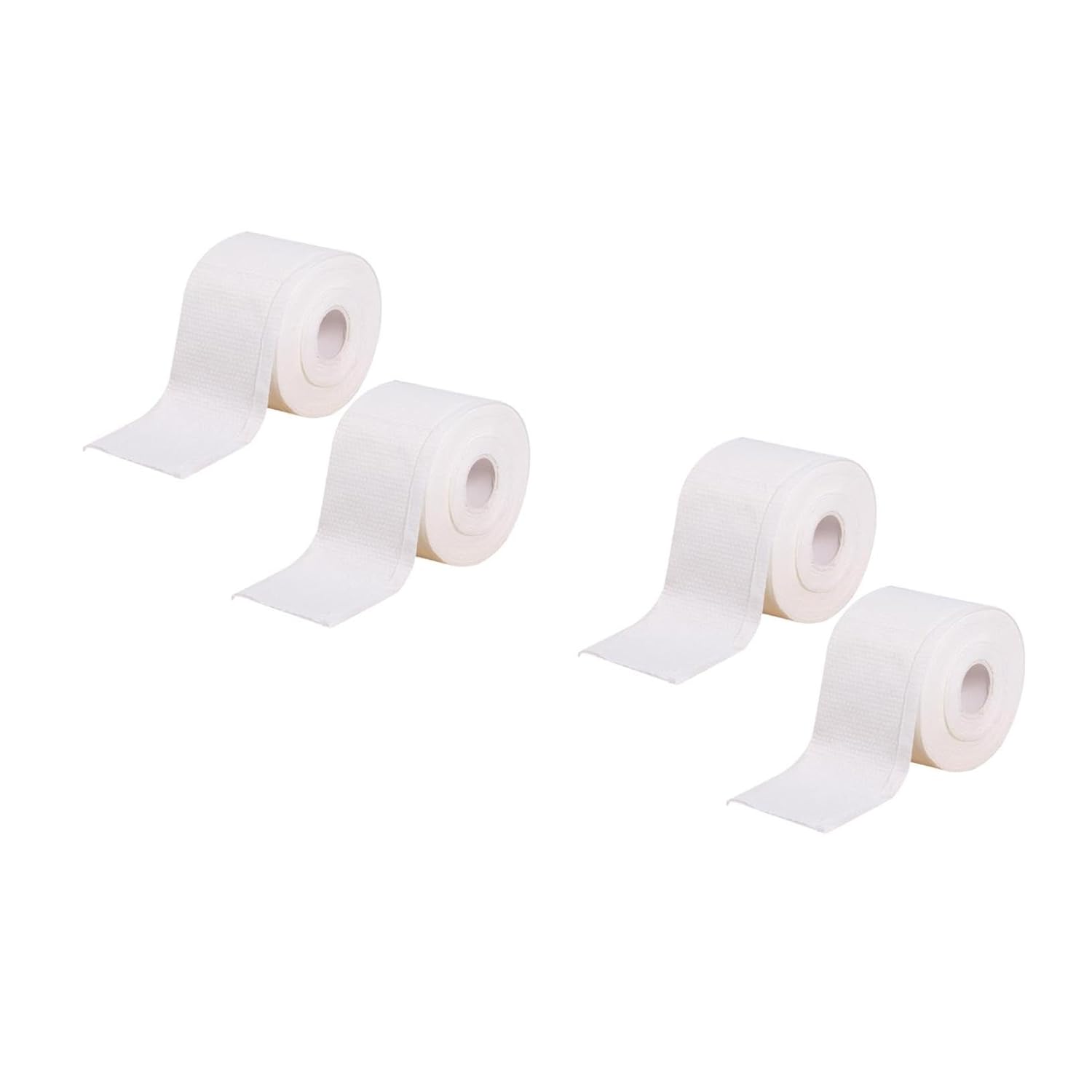 minkissy 4rolls Make up Towels for Face Makeup Remover Wipes Disposal Tissue Towels Cleansing Towelettes Cotton Tissue Soft