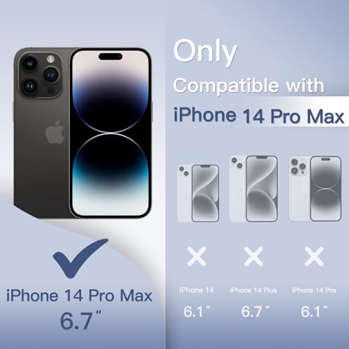 JETech Ultra Slim Case for iPhone 14 Pro Max 6.7-Inch, Camera Lens Full Protection, Lightweight Matte Finish PP Hard Minimalist Cover, Support Wireless Charging (Black) JETech Ultra Slim Case for iPhone 14 Pro Max 6.7-Inch, Camera Lens Full Protection, Lightweight Matte Finish PP Hard Minimalist Cover, Support Wireless Charging (Black)