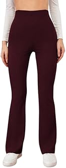 DHRUVI TRENDZWomen's Regular Pant Dt-Tr772 (Dt-Tr772_Maroon), XS, Mid Rise