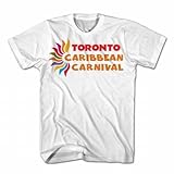 GDC-GameDevCo Ltd. TCC-95044S Toronto Caribbean Carnival Adult T-Shirt44; White44; Horizontal Logo S