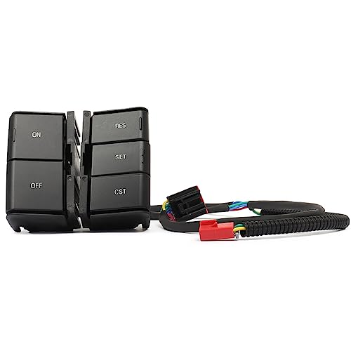 ROADFAR Front Cruise Control Switch Fits 2004-2009 for Ford for F-150 2004-2008 for Ford for F-250 350 450 Super Duty 2006-2008 for Lincoln Mark LT 4L3Z9C888AAJ 4L3Z9C888AAC