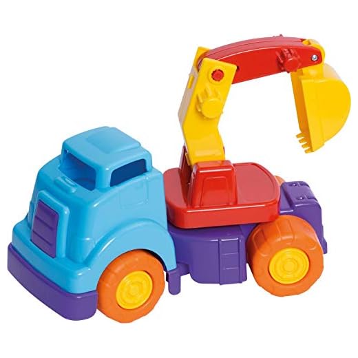 Merco Toys Carrinho Mercotruck Escavadeira