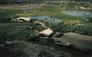 Golf Course amd Club House Cape Coral, Florida FL Original Vintage Postcard