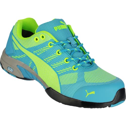 SUADEX Arbeitsschuhe Herren Damen Sicherheitsschuhe Herren Leicht Atmungsaktiv Sportlich Schutzschuhe mit Stahlkappen (Schwarz,46EU) 3 Puma 642900.38 Celerity Knit Blue Sicherheitsschuhe für Damen, Low S1P HRO SRC, Größe 38