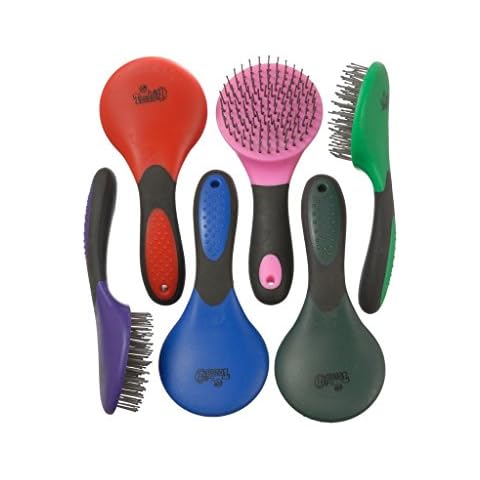Tough 1 Great Grip Mane and Tail Brush, Purple Cover
