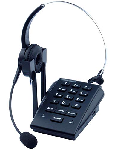 Telephone - Telephone Customer Service Call Center Telephone with Headset,Callany Corded Phone with Hands Free